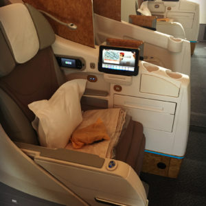 Emirates: 777 – Business Class